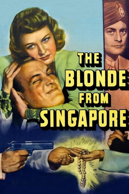 The Blonde from Singapore 1941 official movie poster