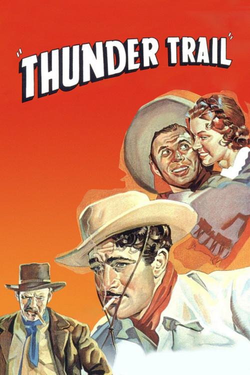 Thunder Trail 1937 official movie poster