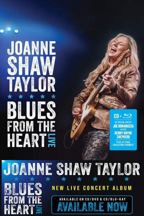 Joanne Shaw Taylor: Blues From The Heart Live 2022 official movie poster