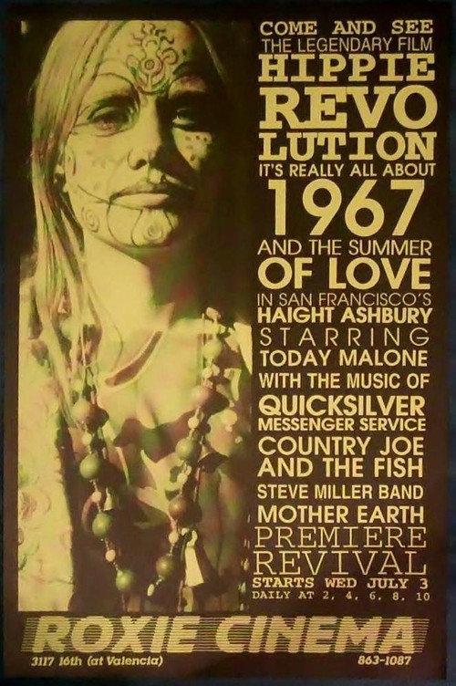 The Hippie Revolution 1996 official movie poster