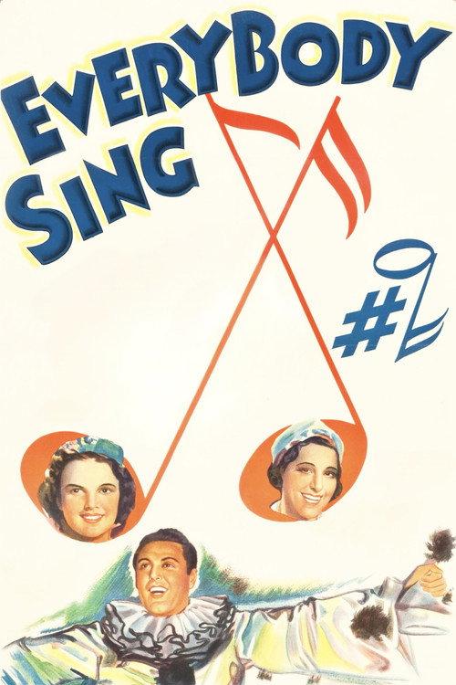 Everybody Sing 1938 official movie poster