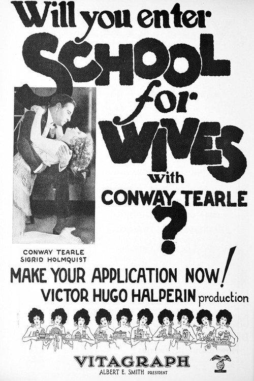 School for Wives 1925 official movie poster