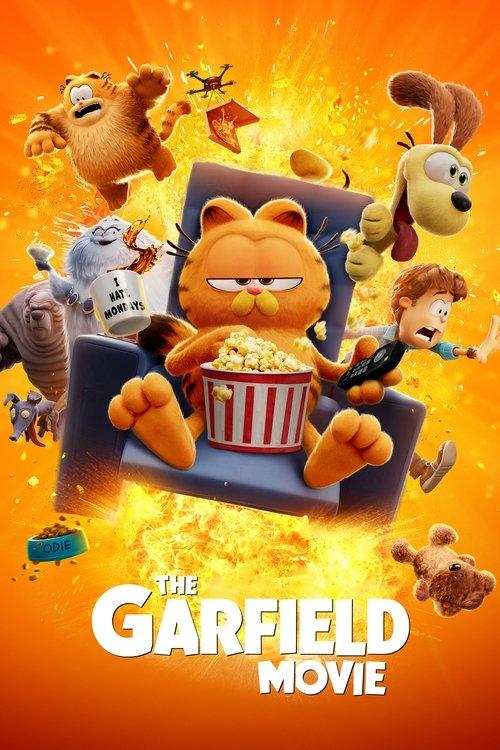 The Garfield Movie 2024 official movie poster