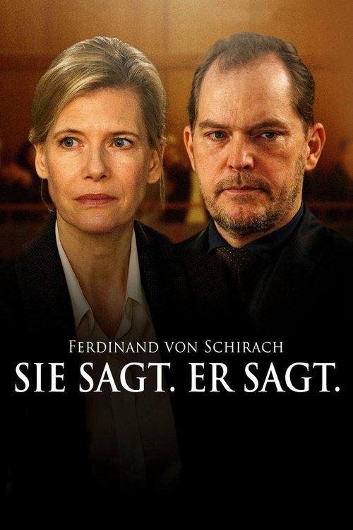 Sie sagt. Er sagt. 2024 official movie poster