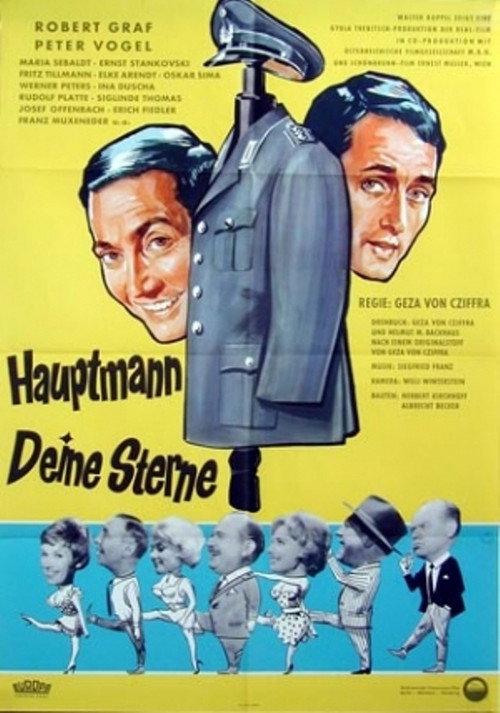 Hauptmann - deine Sterne 1960 official movie poster