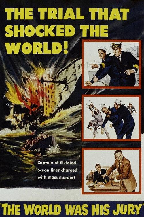 The World Was His Jury 1958 official movie poster