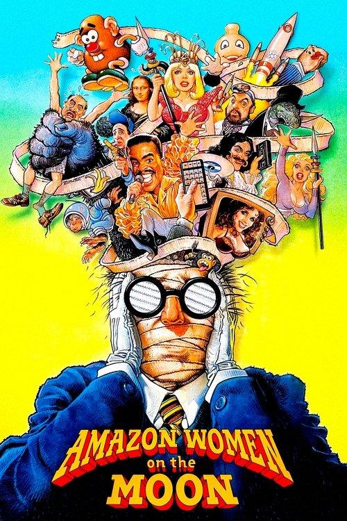 Amazon Women on the Moon 1987 official movie poster