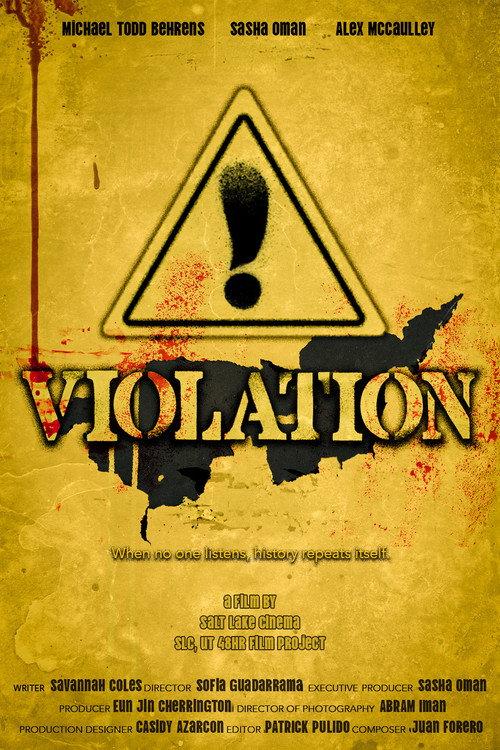VIOLATION 2026 official movie poster