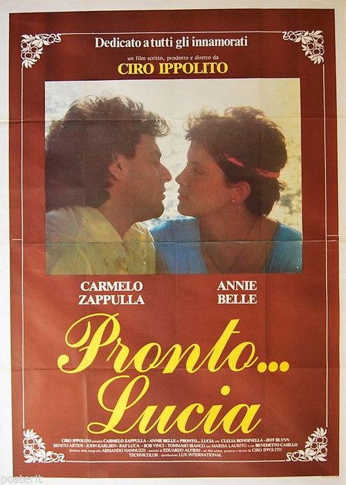 Pronto... Lucia 1982 official movie poster