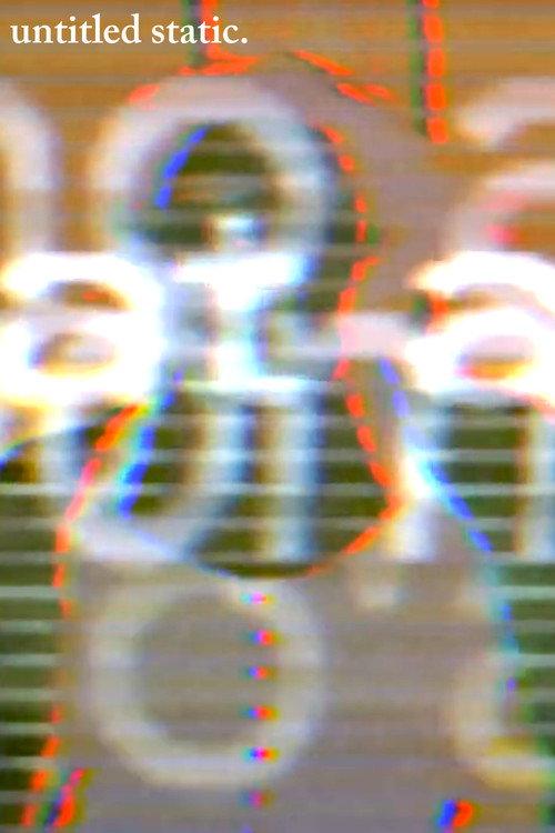 Untitled Static 2025 official movie poster