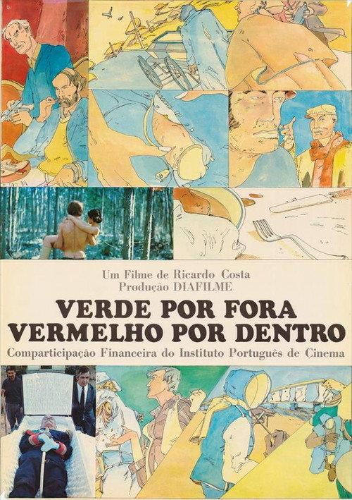 Verde por Fora, Vermelho por Dentro 1980 official movie poster