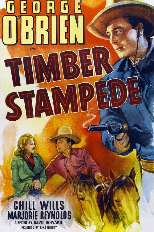 Timber Stampede 1939 official movie poster