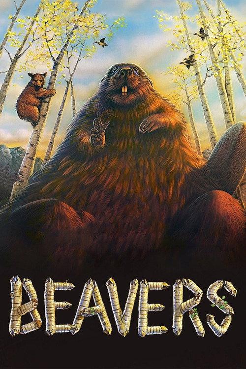 Beavers 1988 official movie poster