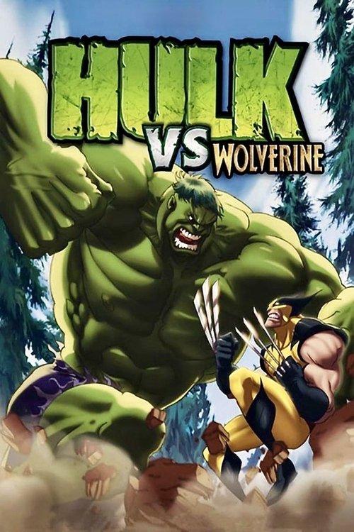 Hulk vs. Wolverine 2009 official movie poster