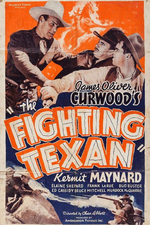 The Fighting Texan 1937 official movie poster