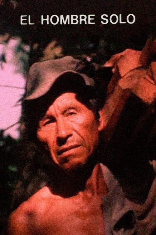 El hombre solo 1985 official movie poster