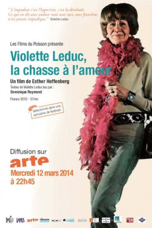 Violette Leduc, in Pursuit of Love 2013 official movie poster