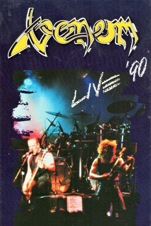Venom Live '90 1990 official movie poster