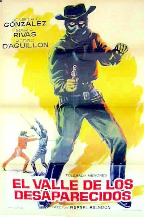 El jinete solitario en El valle de los desaparecidos: La venganza del jinete solitario 1960 official movie poster