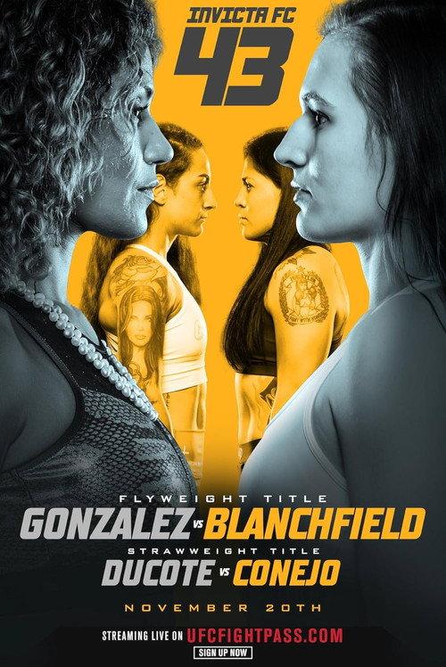 Invicta FC 43: King vs. Harrison 2020 official movie poster