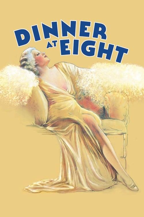 Dinner at Eight 1933 official movie poster