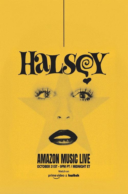 Amazon Music Live with Halsey 2024 official movie poster