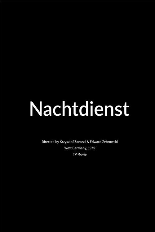 Nachtdienst 1975 official movie poster