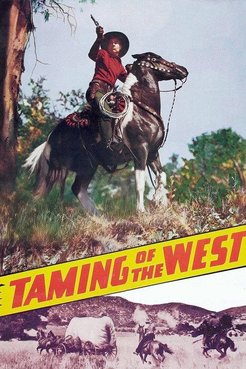 Taming of the West 1939 official movie poster
