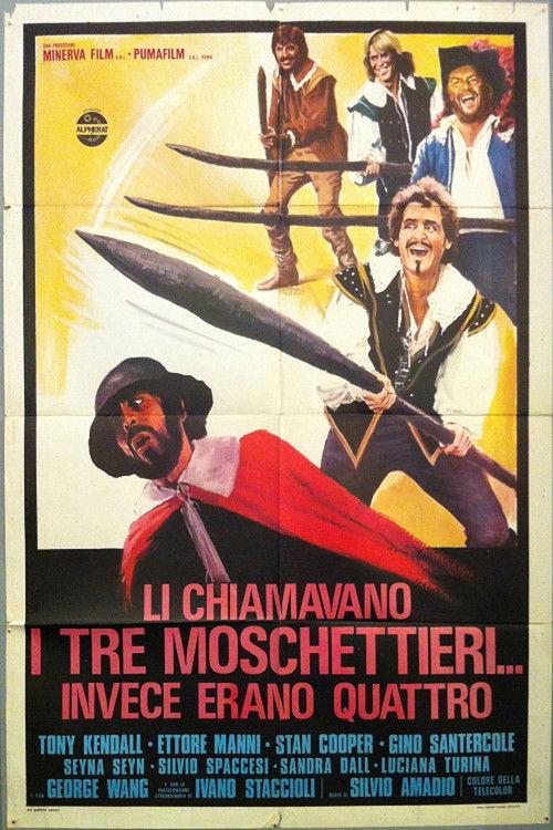 Li chiamavano i tre moschettieri... invece erano quattro 1973 official movie poster