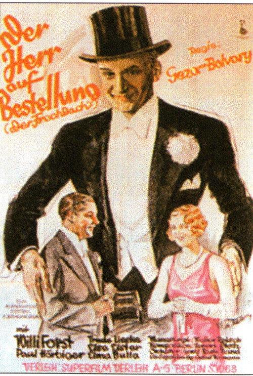 The Gentleman Who Can Be Booked 1930 official movie poster
