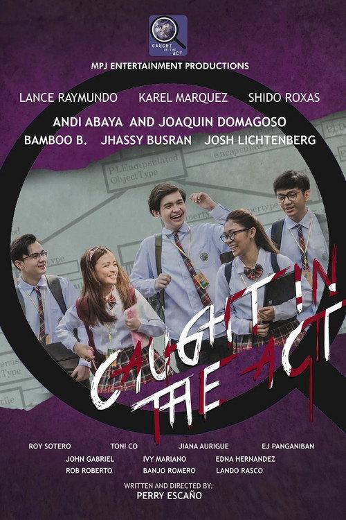 Caught in the Act 2021 official movie poster