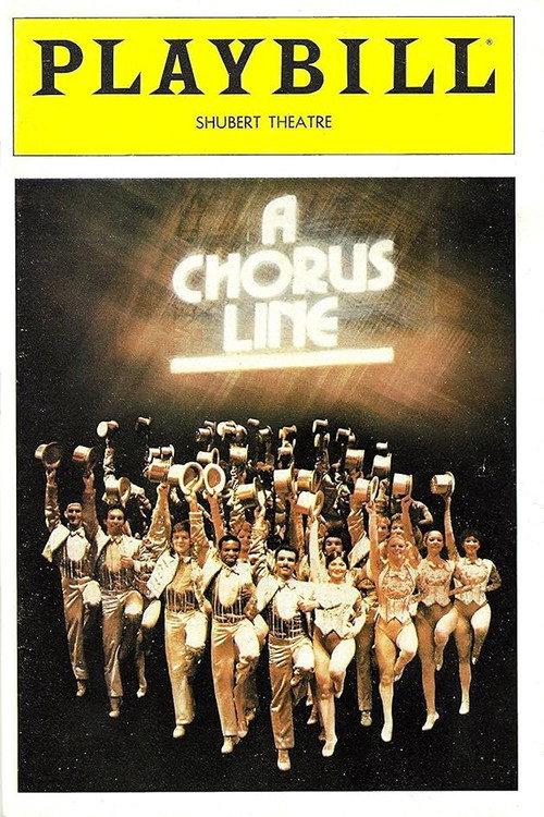 A Chorus Line 1980 official movie poster