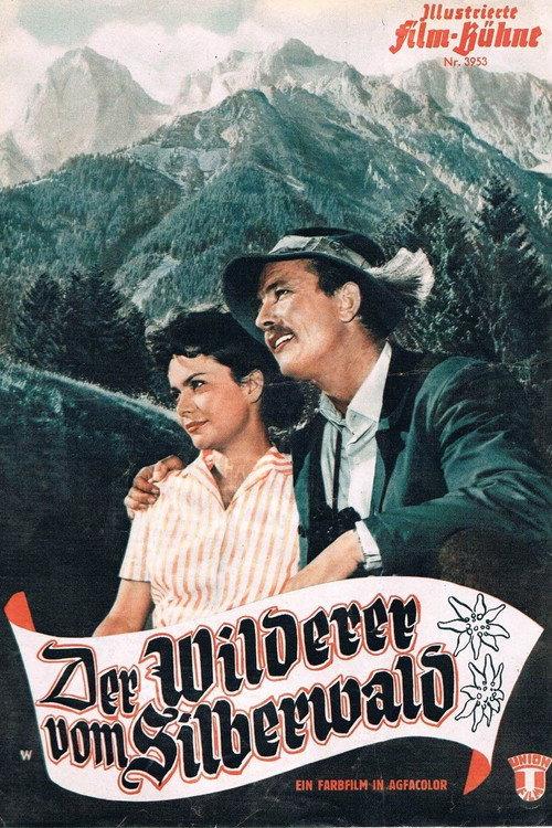Der Wilderer vom Silberwald 1957 official movie poster