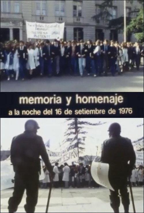 Memoria y homenaje 1986 official movie poster