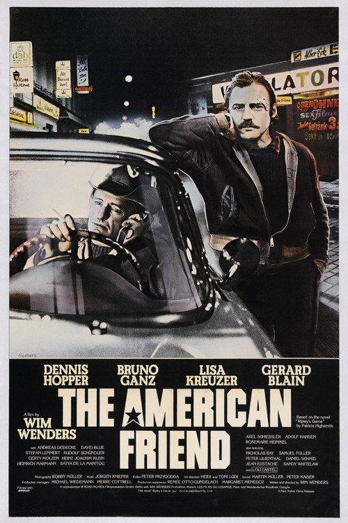 The American Friend 1977 official movie poster