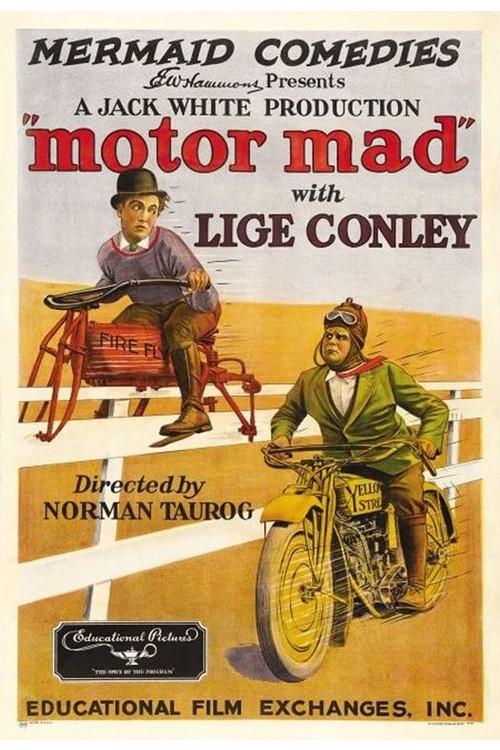 Motor Mad 1924 official movie poster