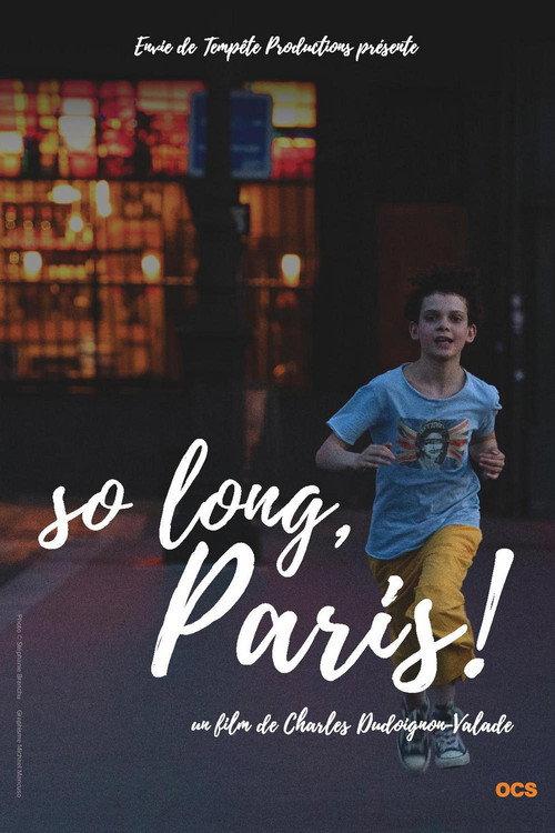 So Long, Paris! 2020 official movie poster