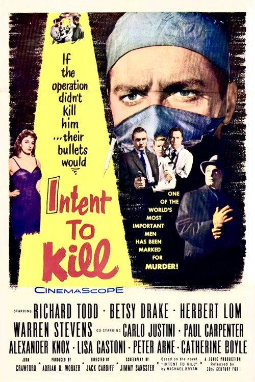 Intent to Kill 1958 official movie poster