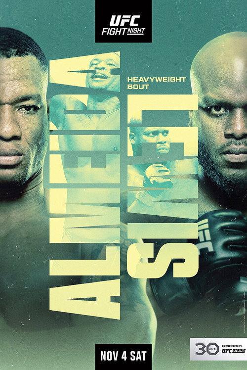 UFC Fight Night 231: Almeida vs. Lewis 2023 official movie poster
