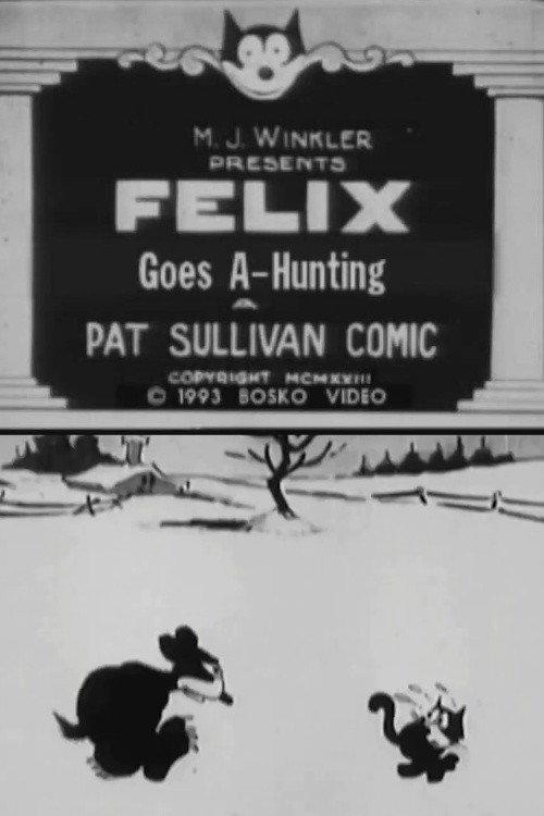 Felix Goes A-Hunting 1923 official movie poster