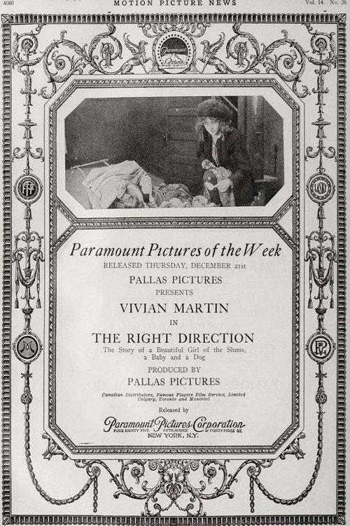 The Right Direction 1916 official movie poster