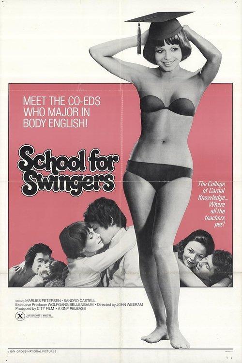 School for Swingers 1973 official movie poster