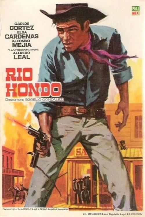 Rio Hondo 1965 official movie poster