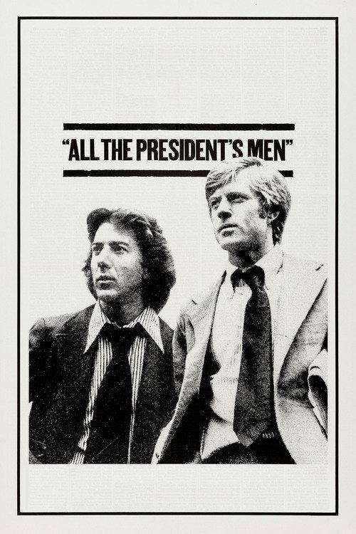 All the President's Men 1976 official movie poster