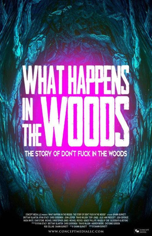 What Happens In The Woods 2019 official movie poster