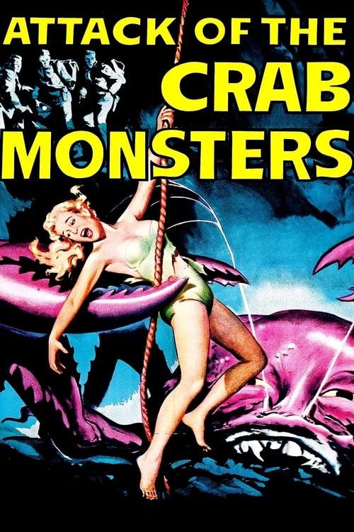 Attack of the Crab Monsters 1957 official movie poster