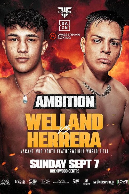 Tom Welland vs. Kevin Herrera 2025 official movie poster