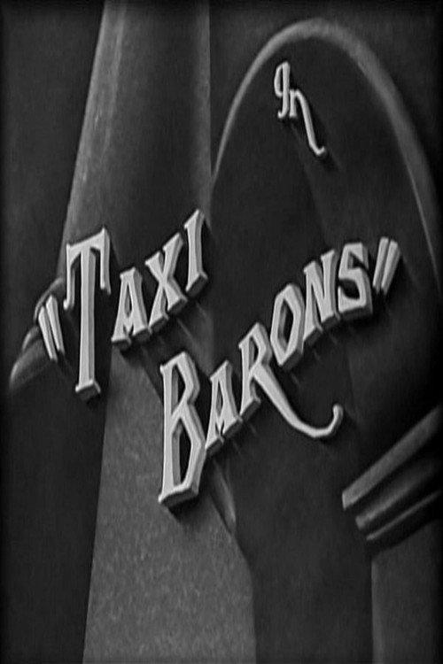 Taxi Barons 1933 official movie poster