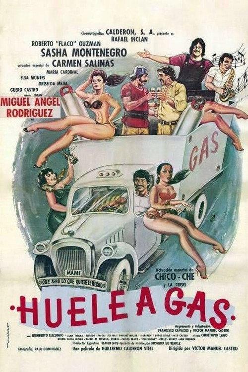 Huele a gas 1986 official movie poster