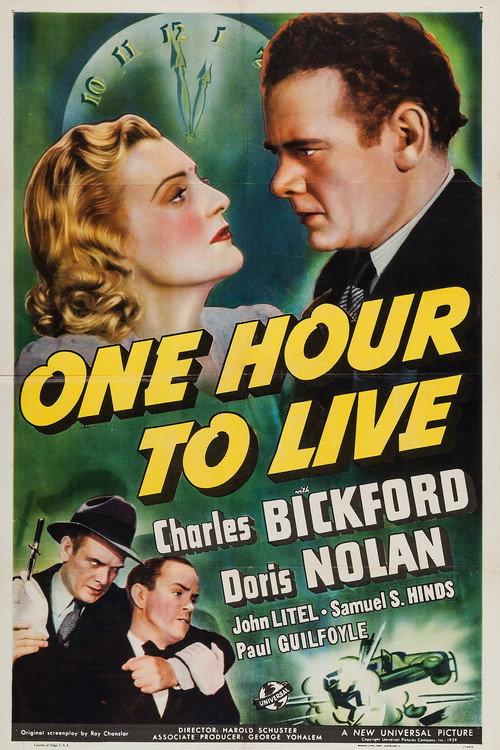 One Hour to Live 1939 official movie poster